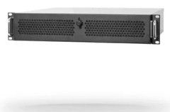 CHIEFTEC 19" 2U UNC-210M-B-OP ext bay 1x 5,25" + 1x 3,5", int 3x 3,5", Fläkter: 2x80mm, 2x USB3.0