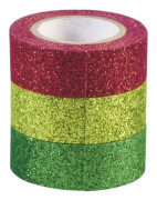 HEYDA 20-35 843 77, Grön, Röd, Mönstrad, papper, 3 m, 15 mm, Blåsa