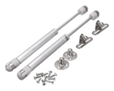 2PC 80N Gasfjädrar, Hydraulisk Möbelfjäder, Gasstötdämpare för Köksluckor, Pneumatisk Arm för Lyftning av Köksluckor