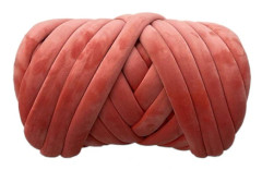Crystal Velvet Braid Cotton Thread Thick and Fluffy Tube Yarn for Blankets and Pillows 26 26