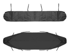 4m Awning Protective Bag, Dustproof Protective Cover for Patio Awning, Black Storage Cover for Yard and Garden