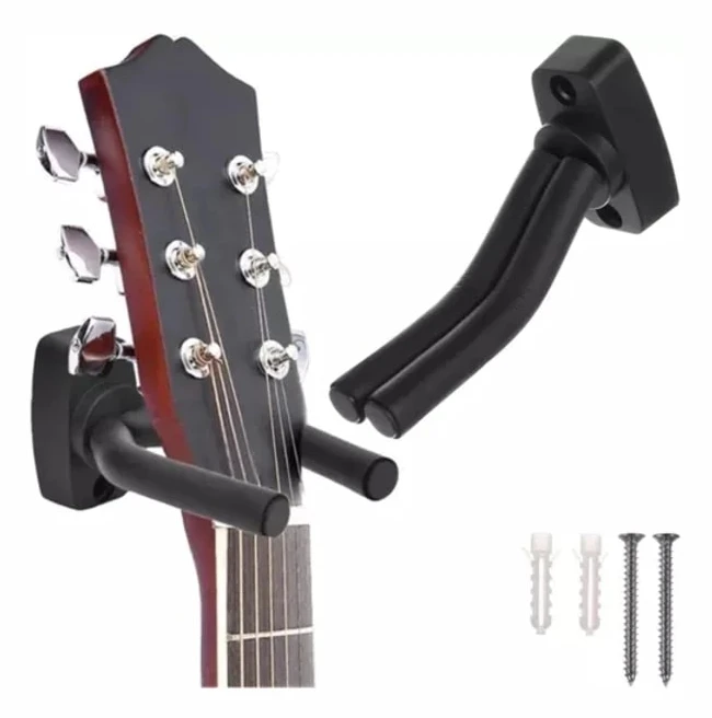 Guitar Hanger - Wall Mount for Guitar & Bass 3-Pack