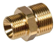 Högtryckstvättadapter, 6 mm till 1 tum helkoppargängad koppling