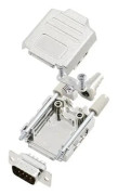 TRU COMPONENTS TCDPPK09MDMPK 7708888 D-SUB stiftremssats 180° Antal stift: 9 Lödskål 1 st