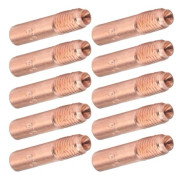 Förpackning med 10 ledande kopparmunstycken 0,9 mm – MIG-svetsmunstycken för industriella applikationer – Snabb och enkel installation