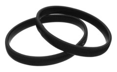 2 st - Kvinnor Män Enfärgad Elastiskt Armband Snitch Hållare Armbindel