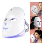 Marielle LED Ljusterapimask – 91 LED Ansiktsmask för Hudvård & Anti-aging Rosa