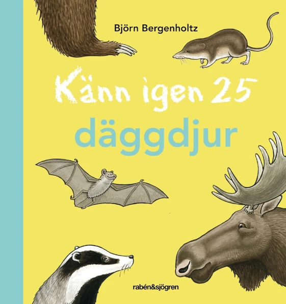 Känn igen 25 däggdjur (inbunden)