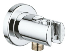 Enkel handduschstol väggstol duschhandduschhållare dold vinkel 1/2''