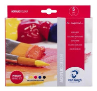 Van Gogh akrylfärg primärblandningsset | 5 x