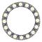RGB LED Ring Board 16 Bit SK6812 32 Colors and Fluorescent White Ring Light Wall Clock Light Driver Board