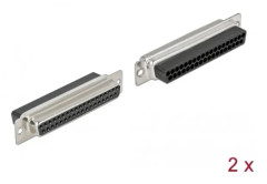 Delock - Datakontakt - DB-37 (hona) (paket om 2)