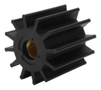 Water Pump Impeller 17370‑0001 Boat 12 Blade Type 5 Double Flat Drive Replacement for Jabsco