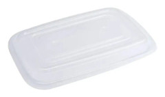 Lock till take-away-bricka, ABENA Cater-Line, 20,1x14x1,6 cm, klar - (8 st)