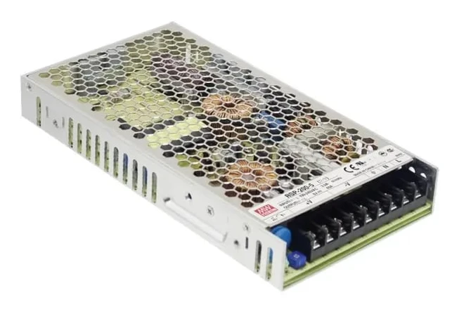 MEAN WELL RSP-200-48, 201,6 W, 88 - 264 V, 47 - 63 hz, Aktiv, 8 ms, 90%