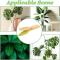 Wood Leaf Cleaning Brush for Plants - 2-Piece Plant Duster with Wooden Handle - Garden Tool for Indoor and Outdoor