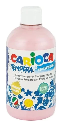 Carioca temperafärg 500 ml pastellrosa, ROSA PASTELL