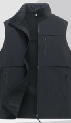 Väst Herr Ny Höst och Vinter Sammetsväst Jacka Utomhus Sportväst Stor Storlek 6XL