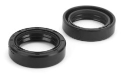 2 st oljetätning motorcykel framgaffel dämpare stötdämpare gummidammskydd passar för Haojue 42x30x10.5mm