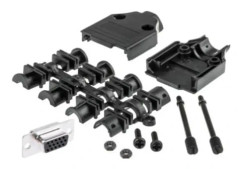 MH Connectors MHDTPPK9HD15FSK D-SUB stiftlist-sats 180° poler: 9 lödstift 1 st.