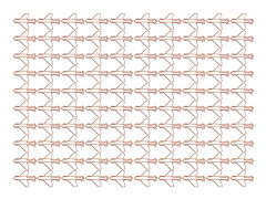 100 st Formade Gem Electroplating Rose Gold-serien Metall Bärbara Söta Kontorsklämmor för