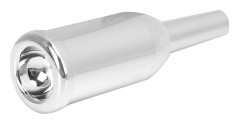 9,8 mm Trumpetmunstycke Koppar Silverplätering Vatteninsprutning 4?12 Universella Instrumenttillbehör