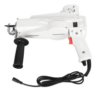 Tuftpistol Kit Trådnål 2 i 1 Elektrisk Mattvävare Handhållen Stickmaskin Vit EU Plug