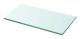 Hyllplan glas genomskinlig 30x12 cm