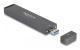 Delock - Förvaringslåda - external enclosure for M.2 NVME PCIe SSD or SATA SSD with USB 10 Gbps Type-A male - M.2 - M.2 NVMe Card / SATA 6Gb/s - US...