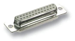 EFB Elektronik 28614.1, D-Sub, Silver, Plåtburk