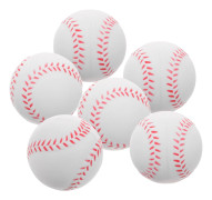 6 st Softball Svamp Träning Baseboll Barn Leksaker Pu Sportbollar Softbollar Studerande Barn Snyggt Utseende Hållbar Kvalitet Praktisk Daglig Användning 7.00X7.00X7.00CM