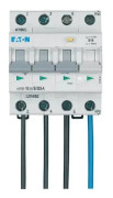 EATON kombinationsbrytare - RCBO 16A utlösningsström 30 mA, B-karakteristik, typ A, 3-pol + nolla, bredd 72 mm