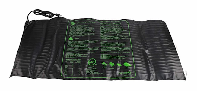Vattentät värmematta för fröplantor Professionell flexibel växtfrögroning värmedyna för trädgårdstillbehör USA-kontakt 100‑120V