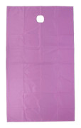Breathable Waterproof Polyester Fiber Massage Cover for Beauty Salon 200x115cm Purple
