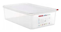 Behållare Araven lufttät L53xB32,5xH15 cm 1/1GN 20,5 liter i polypropen, lock klart