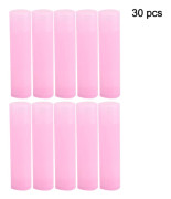 30 st runda tomma läppstifthylsor 5 ml 4,2 g läppbalsam påfyllningsbar roterande behållare DIY-fodral
