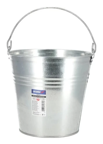 Dedra galvaniserad hink 10 l