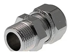 Övergång 1/2 - 12 mm M/np. m/ muffekompression