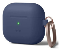elago - Fodral laddningsfodral för trådlösa öronsnäckor - premiumsilikon - jean indigo - för Apple AirPods (3:e generationen)