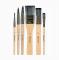 ROLLINGDOG ARTIST BRUSHES SET 6 delar.