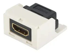 Panduit MINI-COM HDMI Coupler Module - HDMI-anslutning - HDMI hona till HDMI hona - offwhite