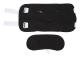 Reusable Castor Oil Pack Leakproof Adjustable Essential Oil Compression Wrap for Neck Waist Black