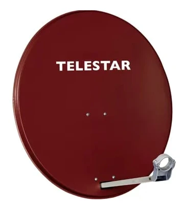 Telestar DIGIRAPID 60A, 35 dB, Röd, Aluminium, 60 cm, 640 mm, 720 mm