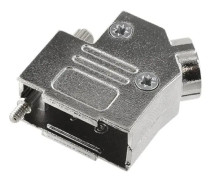 encitech D45ZK09-NM-K 6560-0166-11 DSUB-pol: 9 pressgjuten zink 45° metall 1 st