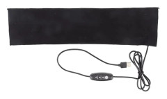 USB Värmedyna Vikbar Kolfiber 3 Växlar Temperaturjustering Värmefilm Axel DC 5V