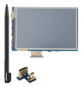 3,5 tum 1080P IPS LCD-pekskärm med bred betraktningsvinkel för Raspberry Pi 4B