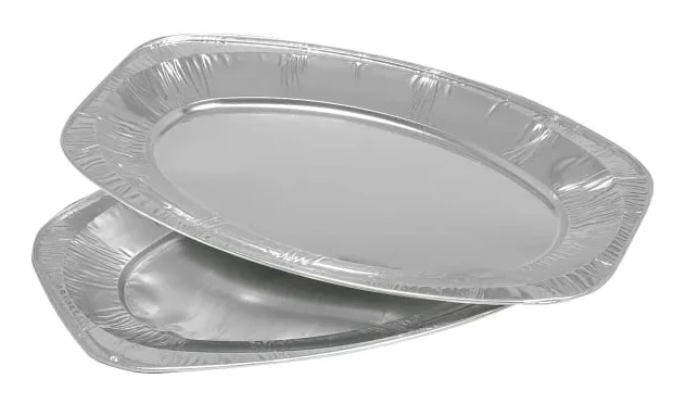 Serveringsfat ABENA 43,5x29x2,3 cm silver aluminium