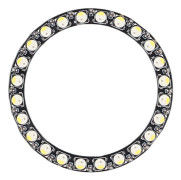 RGB LED Ring Lamp Board 24 Bit SK6812 32 färger Bländande och fluorescerande vit LED Ring Circle Light