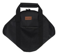 Grilltallrik Bärpåse 600D Oxford Stekpanna Fodral Utomhusbruk Camping Köksredskap Förvaringspåse för Kokkärl För Utomhusbruk Picknickverktyg Small 32x40cm