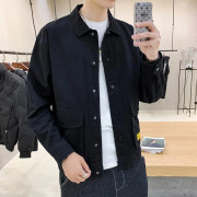Herrkläder Casual Vår- och Höstjacka Herr Höst Koreansk Trendjacka 2XL